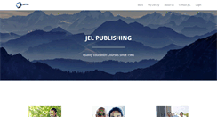 Desktop Screenshot of jelpublishing.com